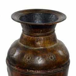 Best Sale 💯 Grayson Lane Brown Metal Vases - Set of 2 😉 -GRAYSON LANE Sales 2022 330862513 AlternateImage3 l