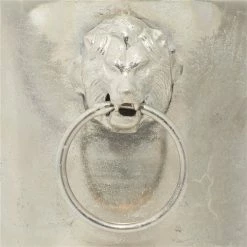 Brand new 🧨 Grayson Lane 2-Litre Silver Galvanized Iron Ice Bucket ⭐ -GRAYSON LANE Sales 2022 330862524 AlternateImage3 l