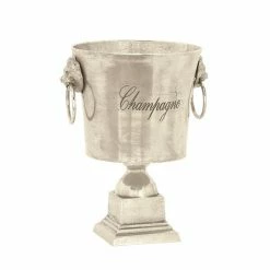 Brand new 🧨 Grayson Lane 2-Litre Silver Galvanized Iron Ice Bucket ⭐