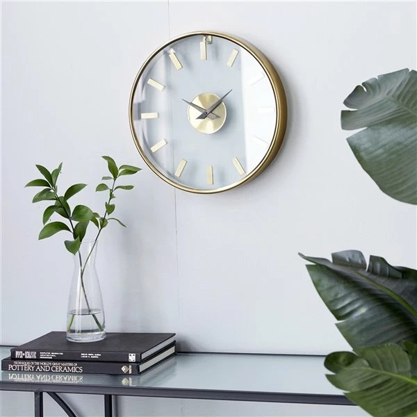 Best reviews of 🌟 Grayson Lane Analog Gold Modern Round Wall Clock 🔔 2 Best reviews of 🌟 Grayson Lane Analog Gold Modern Round Wall Clock 🔔 - Image 2