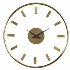 Best reviews of 🌟 Grayson Lane Analog Gold Modern Round Wall Clock 🔔