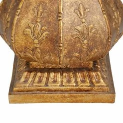 Best reviews of 👏 Grayson Lane Traditional Gold Polystone Decorative Jar 🌟 -GRAYSON LANE Sales 2022 330862530 AlternateImage2 l