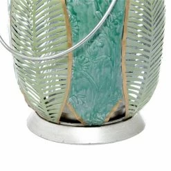 Deals 👏 Grayson Lane Green Leaves Metal Lantern Candle Holder - Set of 2 ✨ -GRAYSON LANE Sales 2022 330862532 AlternateImage4 l