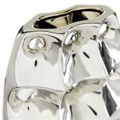 Best deal 👏 Grayson Lane Modern Silver Ceramic Vase ❤️ -GRAYSON LANE Sales 2022 330862535 AlternateImage3 l