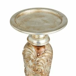 Coupon 🔥 Grayson Lane 2-Candle Gold Polystone Pillar Candle Holder - Set of 2 😉 -GRAYSON LANE Sales 2022 330862547 AlternateImage4 l