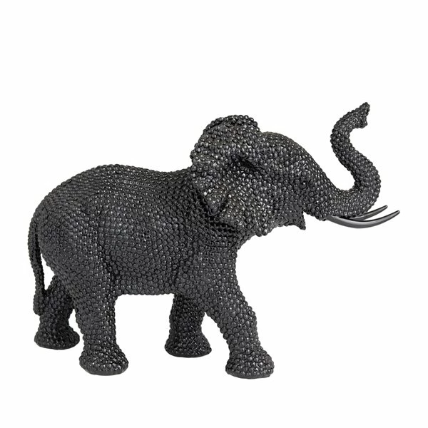 Discount 🎁 Grayson Lane Black Elephant Polystone Sculpture ⭐ 3 Discount 🎁 Grayson Lane Black Elephant Polystone Sculpture ⭐ - Image 3