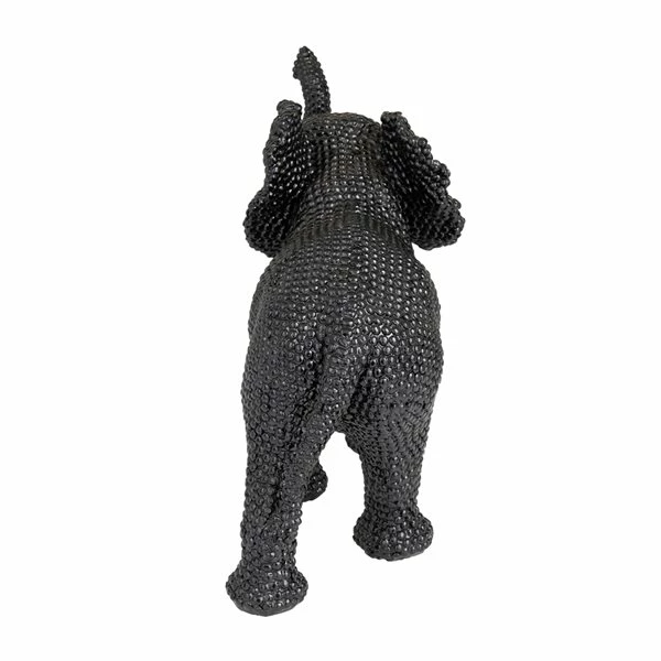 Discount 🎁 Grayson Lane Black Elephant Polystone Sculpture ⭐ 4 Discount 🎁 Grayson Lane Black Elephant Polystone Sculpture ⭐ - Image 4