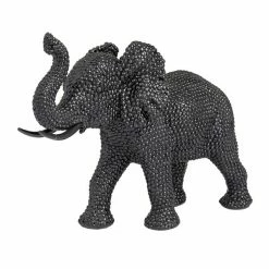 Discount 🎁 Grayson Lane Black Elephant Polystone Sculpture ⭐