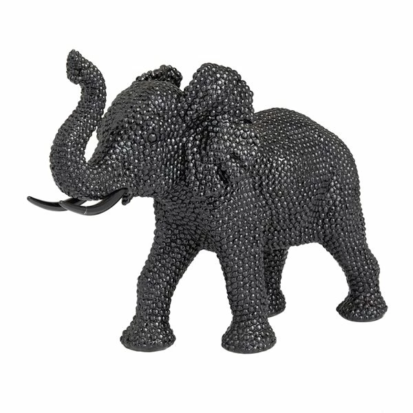 Discount 🎁 Grayson Lane Black Elephant Polystone Sculpture ⭐ 1 Discount 🎁 Grayson Lane Black Elephant Polystone Sculpture ⭐