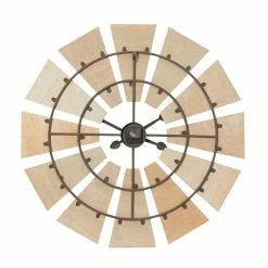 Brand new ✔️ Grayson Lane Multicolour Analog Round Wall Clock 🧨 -GRAYSON LANE Sales 2022 330862576 AlternateImage7 l