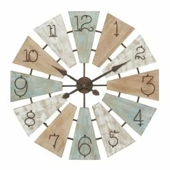 Brand new ✔️ Grayson Lane Multicolour Analog Round Wall Clock 🧨