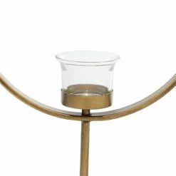 Outlet ✨ Grayson Lane Metal Pillar Candle Holder - Set of 2 😉 -GRAYSON LANE Sales 2022 330862580 AlternateImage3 l