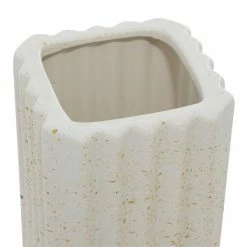 Budget 🔔 Grayson Lane White Ceramic Jar 🌟 -GRAYSON LANE Sales 2022 330862599 AlternateImage3 l