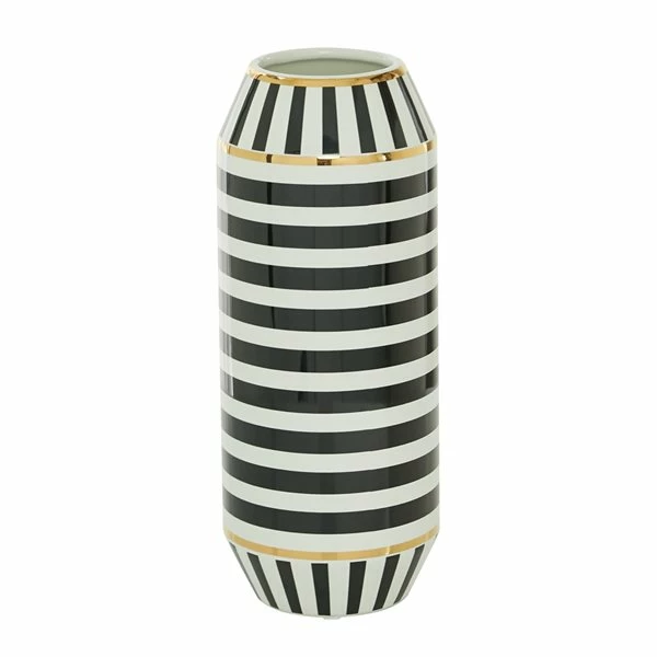 Budget ๐ Grayson Lane Black and White Modern Ceramic Vase ๐ 5 Budget ๐ Grayson Lane Black and White Modern Ceramic Vase ๐ - Image 5