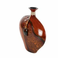 Cheapest 🎉 Grayson Lane Brown Polystone Vase ⭐ -GRAYSON LANE Sales 2022 330862606 AlternateImage4 l