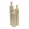 Cheapest 🧨 Grayson Lane Glam Gold Metal Vase - Set of 3 🔥
