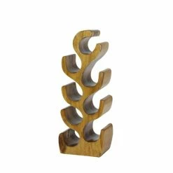 Hot Sale ✔️ Grayson Lane 11-in x 28-in Brown Wood Wine Rack 💯 -GRAYSON LANE Sales 2022 330862625 AlternateImage4 l