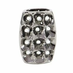 Buy 🤩 Grayson Lane Silver Ceramic Vases - Set of 3 ⭐ 9 Buy 🤩 Grayson Lane Silver Ceramic Vases - Set of 3 ⭐ -GRAYSON LANE Sales 2022 330862635 AlternateImage4 l