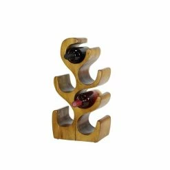 Best deal 👍 Grayson Lane 10-in x 20-in Brown Wood Wine Rack 🤩