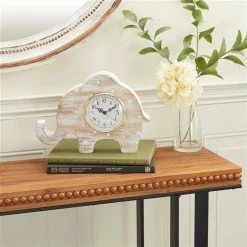 Buy 🔔 Grayson Lane Analog Elephant Tabletop Clock ✨ -GRAYSON LANE Sales 2022 330862653 AlternateImage1 l