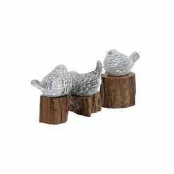 Best reviews of 🔔 Grayson Lane Grey Teak Wood Bird Sculptures - Set of 3 🛒 -GRAYSON LANE Sales 2022 330862659 AlternateImage3 l