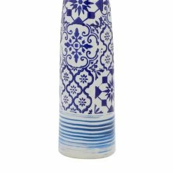 Budget 🧨 Grayson Lane Blue Ceramic Vase 🔥 -GRAYSON LANE Sales 2022 330862662 AlternateImage2 l