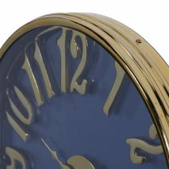 Best Pirce 🔥 Grayson Lane Analog Blue Round Wall Clock 🔥 -GRAYSON LANE Sales 2022 330862667 AlternateImage4 l
