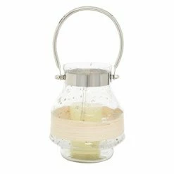 Hot Sale 🎁 Grayson Lane Country Cottage Clear Glass Lantern Candle Holder ⌛