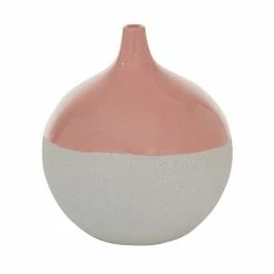 Cheapest 🌟 Grayson Lane Modern Pink Ceramic Vase 🧨