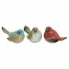 Coupon 🔥 Grayson Lane Assorted Colours Polystone Bird Sculptures - Set of 3 🔥