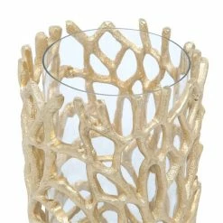 Best reviews of 💯 Grayson Lane Gold Hurricane Candle Holder ✨ -GRAYSON LANE Sales 2022 330862678 AlternateImage3 l