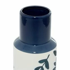 Hot Sale 🎉 Grayson Lane Modern Blue Ceramic Vase 🥰 -GRAYSON LANE Sales 2022 330862689 AlternateImage3 l