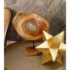 Budget ๐ Grayson Lane Natural Brown Teak Wood Abstract Sculpture ๐ 6 Budget ๐ Grayson Lane Natural Brown Teak Wood Abstract Sculpture ๐ -GRAYSON LANE Sales 2022 330862692 AlternateImage1 l