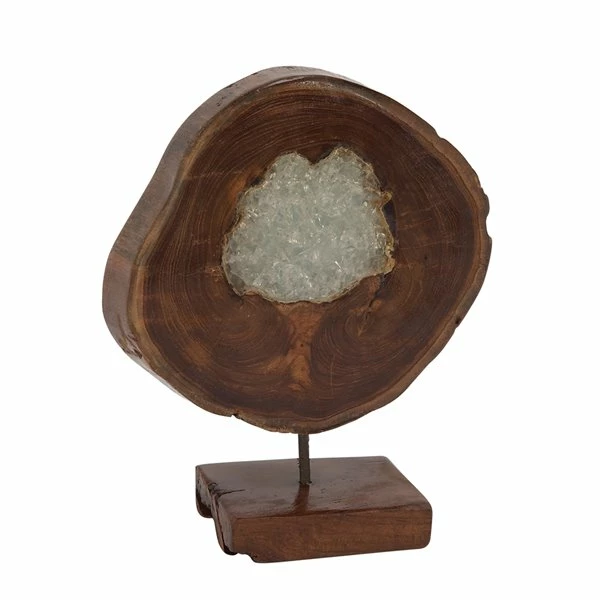 Budget ๐ Grayson Lane Natural Brown Teak Wood Abstract Sculpture ๐ 1 Budget ๐ Grayson Lane Natural Brown Teak Wood Abstract Sculpture ๐