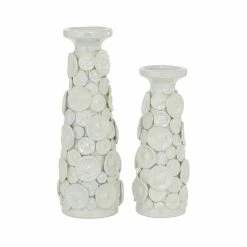 Cheapest โ๏ธ Grayson Lane Ceramic Pillar Candle Holder - Set of 2 ๐ 9 Cheapest โ๏ธ Grayson Lane Ceramic Pillar Candle Holder - Set of 2 ๐ -GRAYSON LANE Sales 2022 330862704 AlternateImage5 l