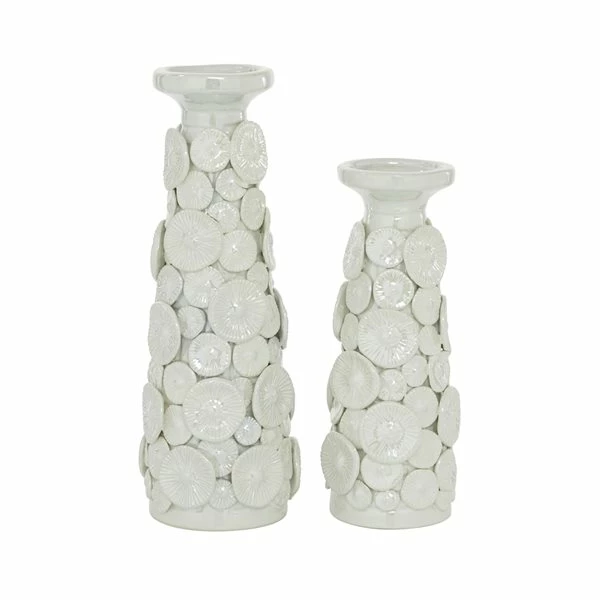 Cheapest โ๏ธ Grayson Lane Ceramic Pillar Candle Holder - Set of 2 ๐ 5 Cheapest โ๏ธ Grayson Lane Ceramic Pillar Candle Holder - Set of 2 ๐ - Image 5