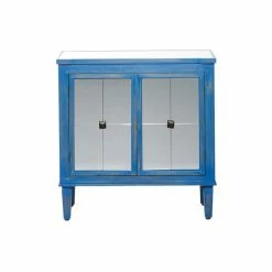 Discount 🔥 Grayson Lane Blue Asian Hardwood Accent Chest 😉 -GRAYSON LANE Sales 2022 330862707 AlternateImage5 l