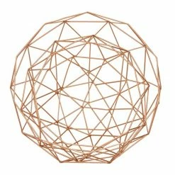 Wholesale 🥰 Grayson Lane Gold Geometric Metal Trays - Set of 2 😀 -GRAYSON LANE Sales 2022 330862721 AlternateImage4 l