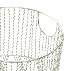 Best Sale 🛒 Grayson Lane Silver Metal Storage Baskets - Set of 3 😉 -GRAYSON LANE Sales 2022 330862722 AlternateImage4 l