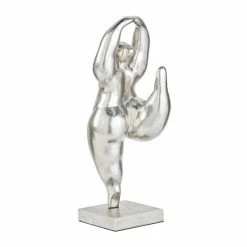 Deals 😀 Grayson Lane Modern Silver Polystone Dancer 🥰 -GRAYSON LANE Sales 2022 330862735 AlternateImage4 l