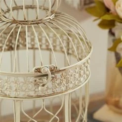 Cheapest ✨ Grayson Lane Vintage Cream Metal Birdcages - Set of 2 🎉 -GRAYSON LANE Sales 2022 330862740 AlternateImage2 l