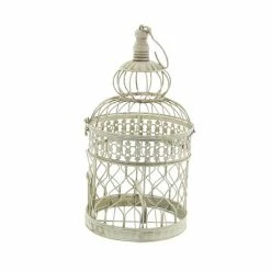 Cheapest ✨ Grayson Lane Vintage Cream Metal Birdcages - Set of 2 🎉 -GRAYSON LANE Sales 2022 330862740 AlternateImage4 l