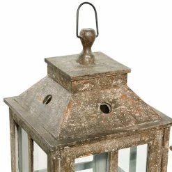 Wholesale ⭐ Grayson Lane 2-Candle Wood Lantern Candle Holder - Set of 2 🎁 -GRAYSON LANE Sales 2022 330862746 AlternateImage3 l