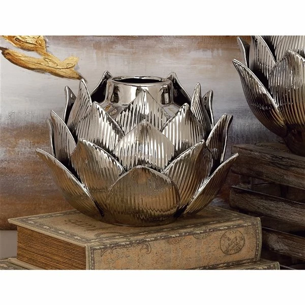 Discount β Grayson Lane Silver Porcelain Vase π₯ 2 Discount β Grayson Lane Silver Porcelain Vase π₯ - Image 2