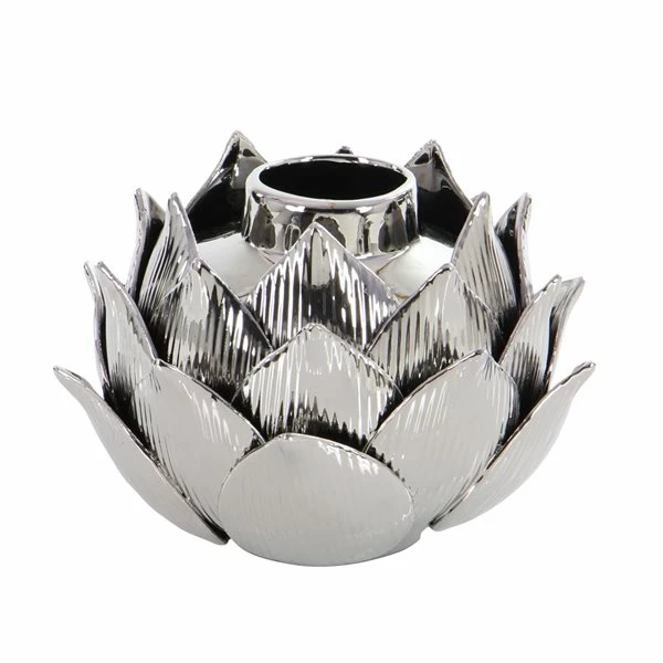 Discount β Grayson Lane Silver Porcelain Vase π₯ 4 Discount β Grayson Lane Silver Porcelain Vase π₯ - Image 4