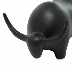 Cheapest 👏 Grayson Lane Contemporary Black Ceramic Bull Sculpture 👏 -GRAYSON LANE Sales 2022 330862765 AlternateImage2 l