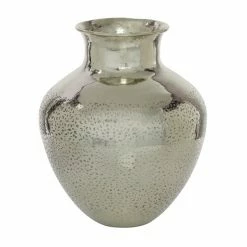 Coupon ⭐ Grayson Lane Contemporary Silver Aluminum Vase 🤩 -GRAYSON LANE Sales 2022 330862774 AlternateImage4 l