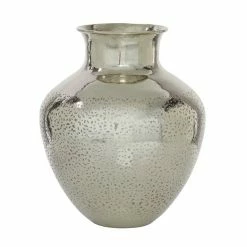 Coupon ⭐ Grayson Lane Contemporary Silver Aluminum Vase 🤩