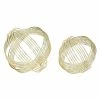 Discount 🌟 Grayson Lane Gold Metal Geometric Sculptures - Set of 2 🎉