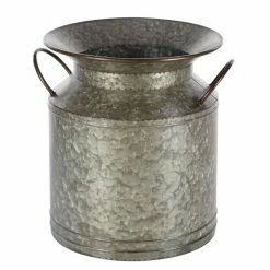Hot Sale ✔️ Grayson Lane Grey Metal Jars - Set of 2 🔥 -GRAYSON LANE Sales 2022 330862786 AlternateImage5 l